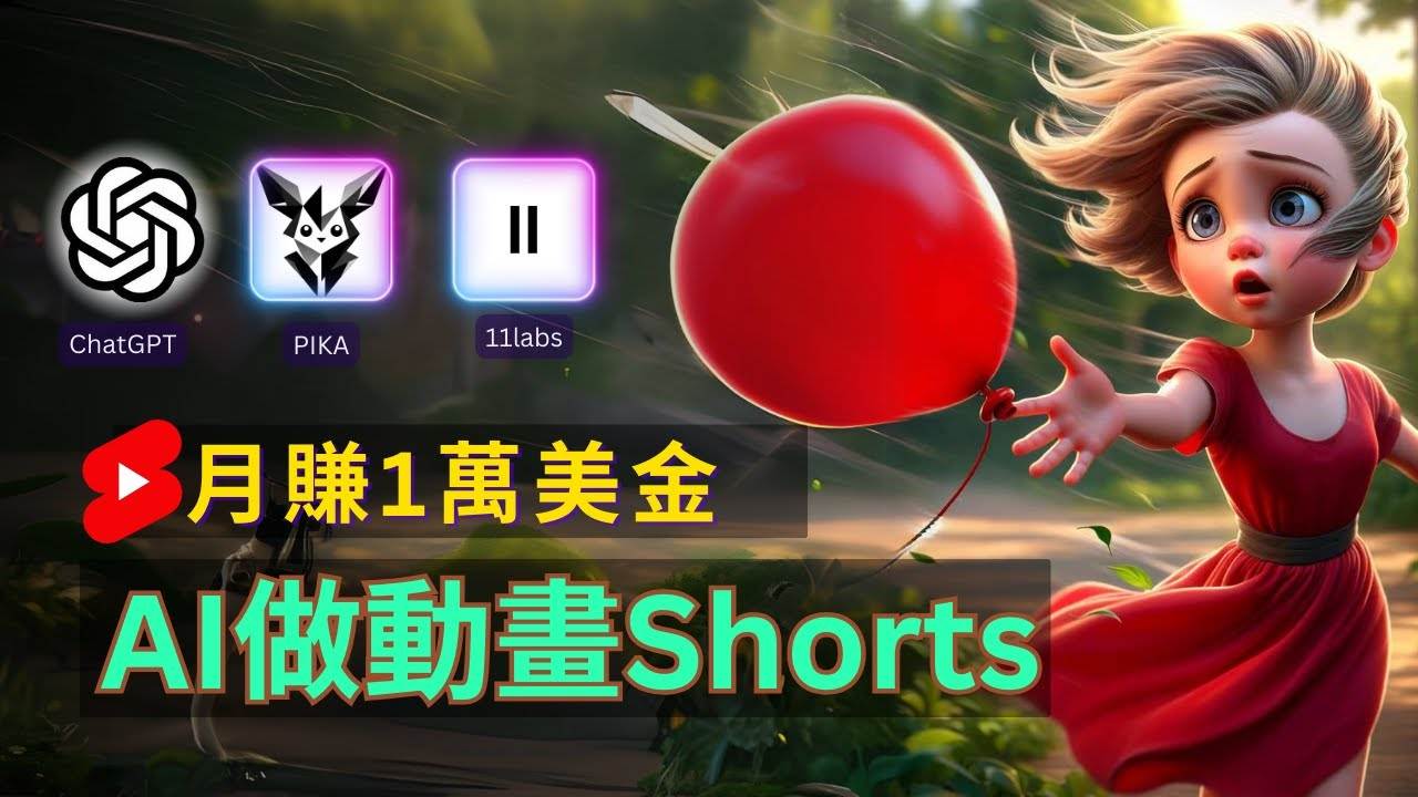 轻松制作皮克斯风格人生故事短视频，免费AI助你月入上万吉晟搞钱-网创项目资源站-副业项目-创业项目-搞钱项目吉晟搞钱