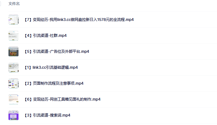 link3.cc聚合链接引流，日引流50＋精准粉吉晟搞钱-网创项目资源站-副业项目-创业项目-搞钱项目吉晟搞钱