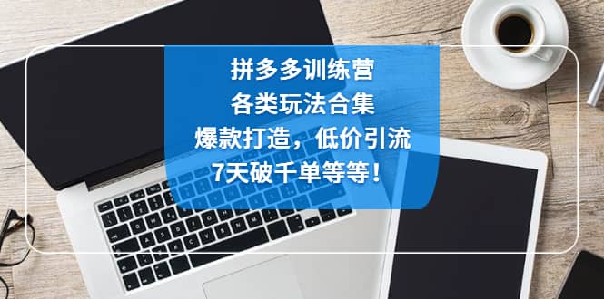 拼多多训练营：各玩法合集，爆款打造，低价引流，7天破千单等等吉晟搞钱-网创项目资源站-副业项目-创业项目-搞钱项目吉晟搞钱