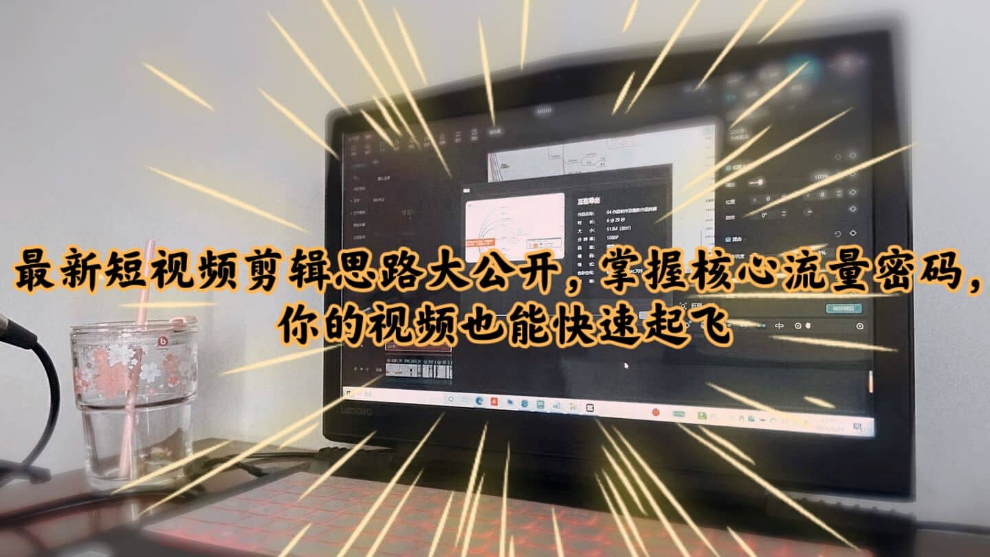 最新短视频剪辑思路大公开，掌握核心流量密码，你的视频也能快速起飞吉晟搞钱-网创项目资源站-副业项目-创业项目-搞钱项目吉晟搞钱