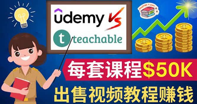制作出售视频课程并快速进行粉丝变现的方法，轻松获利5万美元以上吉晟搞钱-网创项目资源站-副业项目-创业项目-搞钱项目吉晟搞钱