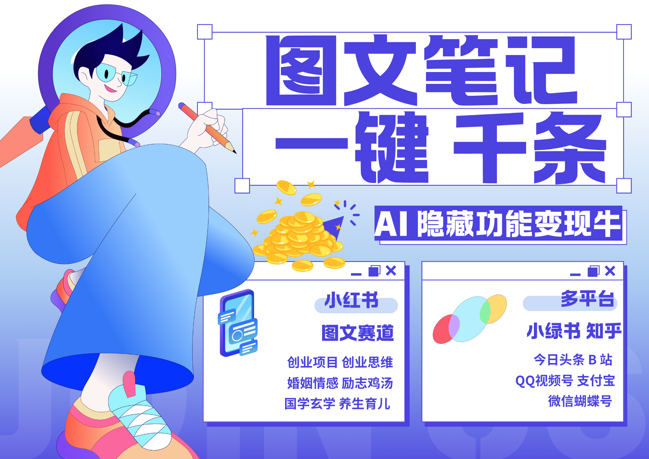 小红书小绿书 秒生图文一键千条 轻松变现3W+吉晟搞钱-网创项目资源站-副业项目-创业项目-搞钱项目吉晟搞钱