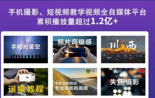 2022玩转手机影像全系课，零基础的小白也能进阶成为手机摄影专业人士吉晟搞钱-网创项目资源站-副业项目-创业项目-搞钱项目吉晟搞钱