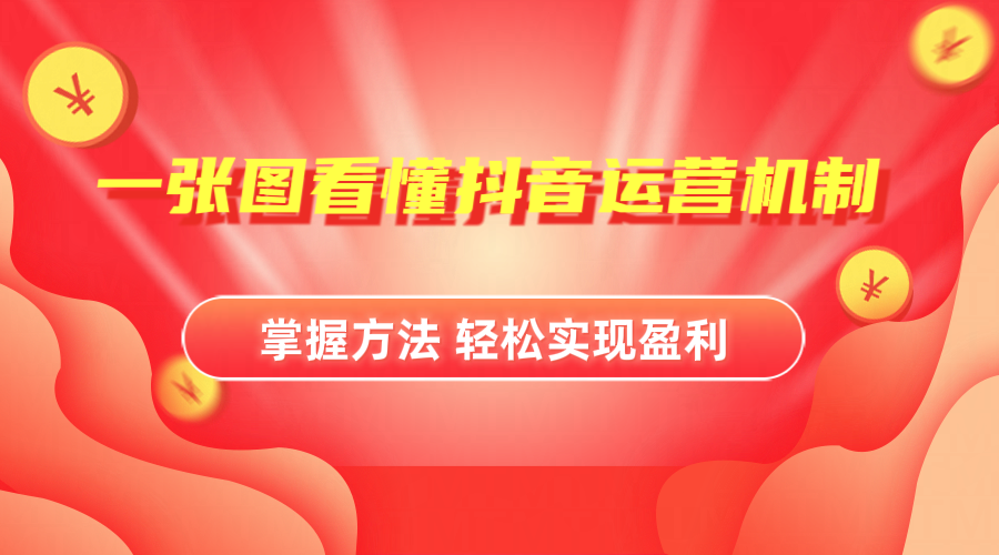 抖音机制详细解读吉晟搞钱-网创项目资源站-副业项目-创业项目-搞钱项目吉晟搞钱