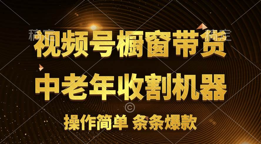 [你的孩子成功取得高位]视频号最火爆赛道，橱窗带货，流量分成计划，条…吉晟搞钱-网创项目资源站-副业项目-创业项目-搞钱项目吉晟搞钱